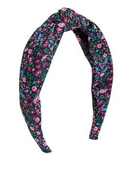 NWT J. CREW  Floral Knotted Cotton Headband
